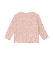 thumbnail: Multikleurige meisjes s.Oliver baby gebloemde jersey longsleeve met lange mouwen en ronde hals