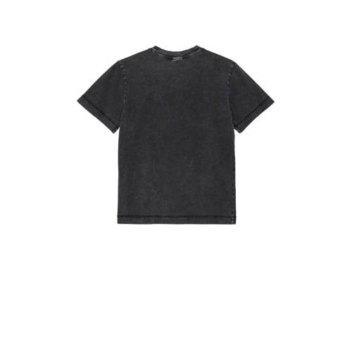 s.Oliver T-shirt zwart Jongens Katoen Ronde hals Effen 134 140