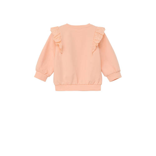 S.Oliver baby sweater oranje Effen 68 | Sweater van