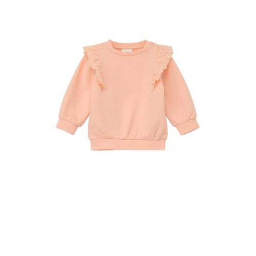 s.Oliver baby sweater oranje Effen