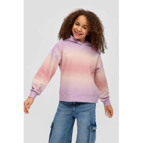 s.Oliver dip-dye sweater roze Dip-dye 140 | Sweater van