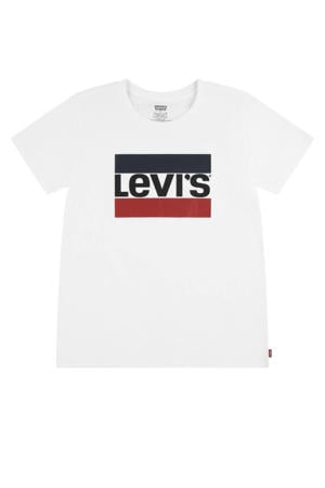 T-shirt SPORTSWEAR met logo wit/rood/blauw