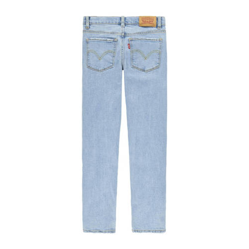 Levis Levi's Kids 501 ORIGINAL regular fit jeans luxor last Blauw Meisjes Stretchdenim 140