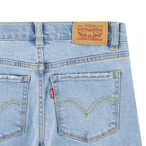 Levis Levi's Kids 501 ORIGINAL regular fit jeans luxor last Blauw Meisjes Stretchdenim 140