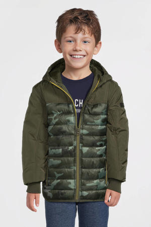 softshell jas camo / khaki