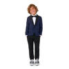 OppoSuits kostuum donkerblauw/zwart