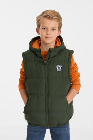 2 in 1 winterjas khaki
