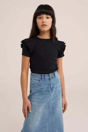 T-shirt zwart