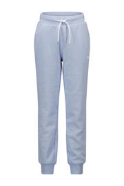 thumbnail: Blauwe meisjes America Today joggingbroek van katoen met slim fit, regular waist, elastische tailleband met koord en effen