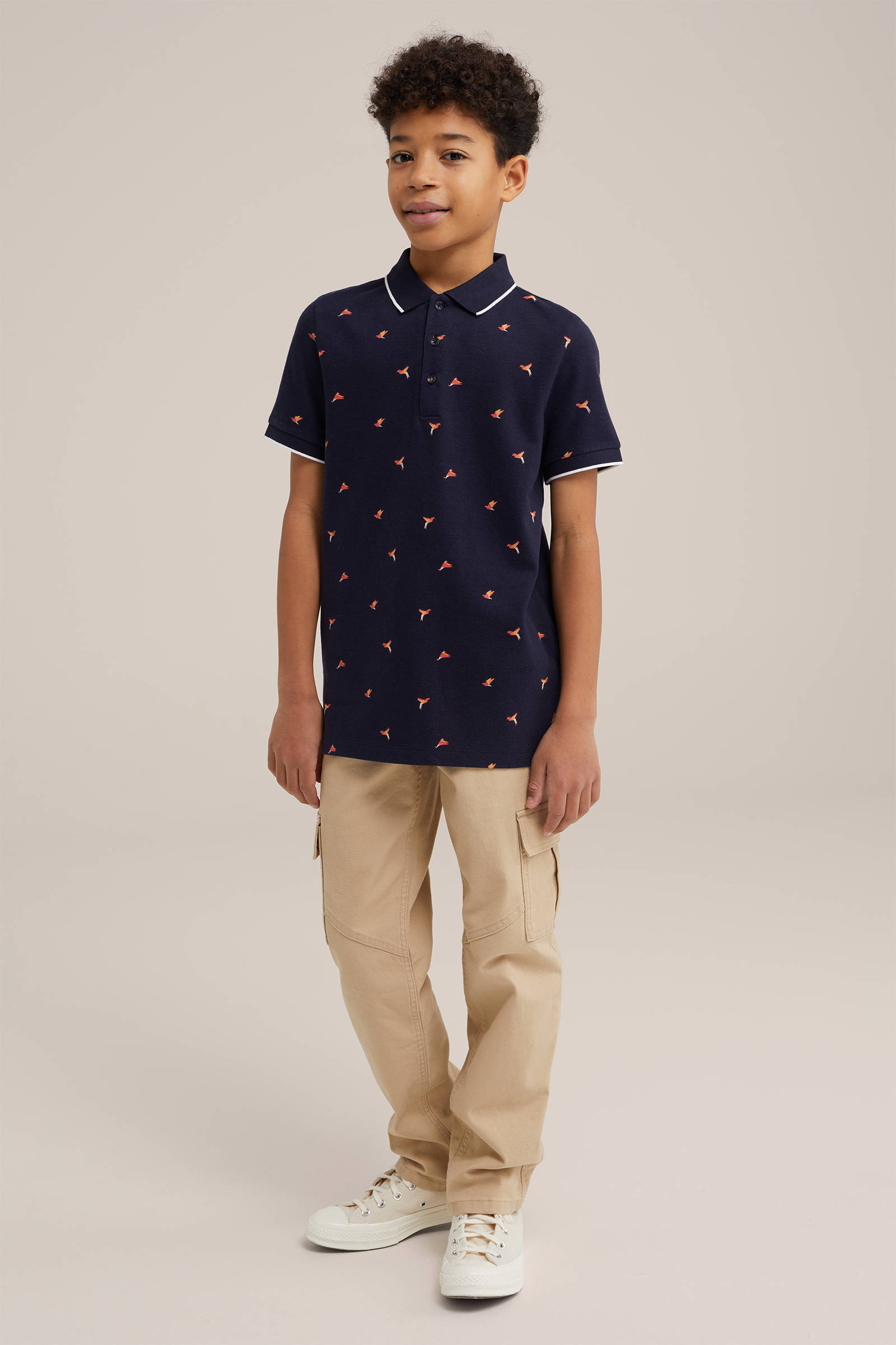 Polo best sale met print