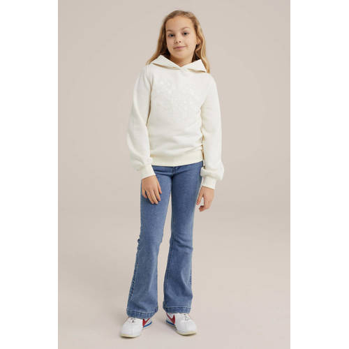WE Fashion sweater ecru Effen 98 104 | Sweater van