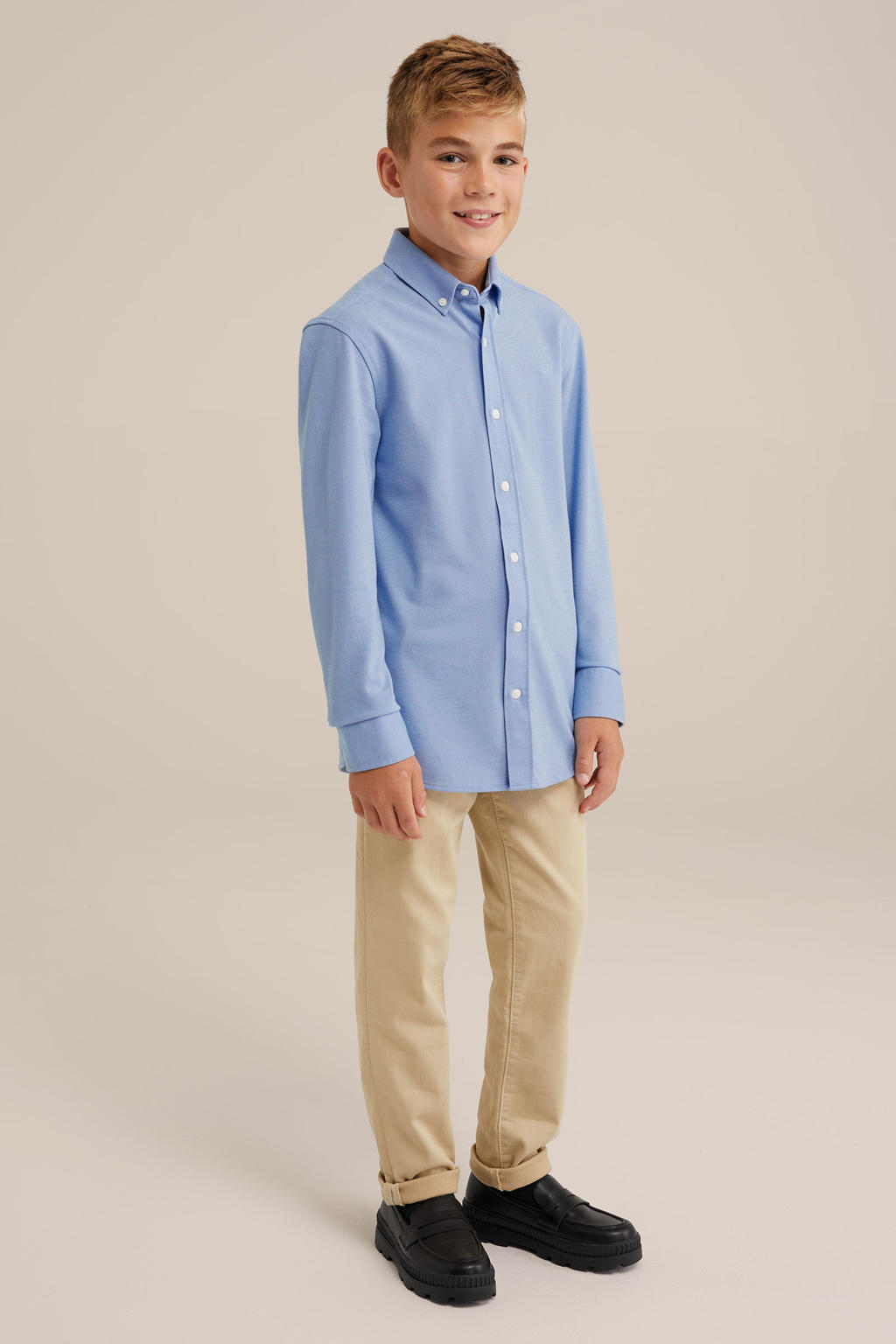 overhemd blauw