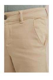 thumbnail: WE Fashion slim fit broek beige