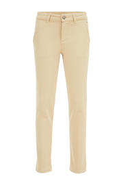 thumbnail: WE Fashion slim fit broek beige