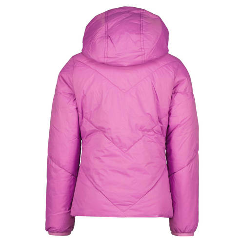 Raizzed gewatteerde tussenjas Layan helderpaars Meisjes Nylon Capuchon 116
