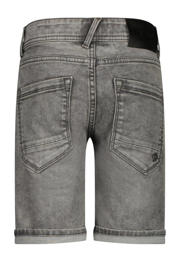 thumbnail: Grey denim jongens Raizzed short Oregon stone van stretchdenim met regular waist, rits- en knoopsluiting en effen