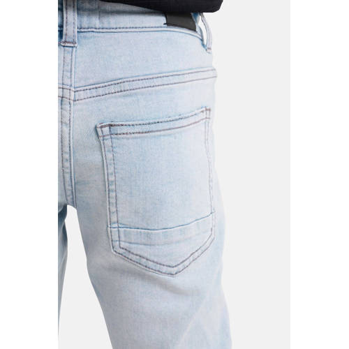 Shoeby skinny jeans light blue denim Blauw Jongens Stretchdenim 104