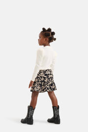 thumbnail: Shoeby rok met grafische print zwart/beige