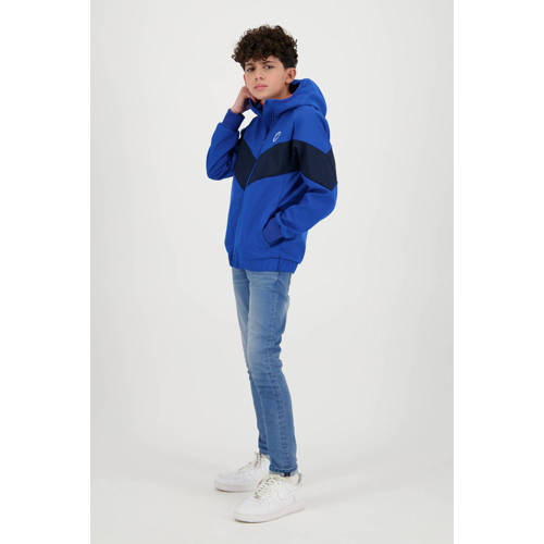Raizzed zomerjas Taylor hardblauw donkerblauw Jongens Nylon Capuchon Meerkleurig 116