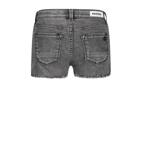 Raizzed denim short Louisiana mid grey stone Korte broek Grijs Meisjes Stretchdenim 128