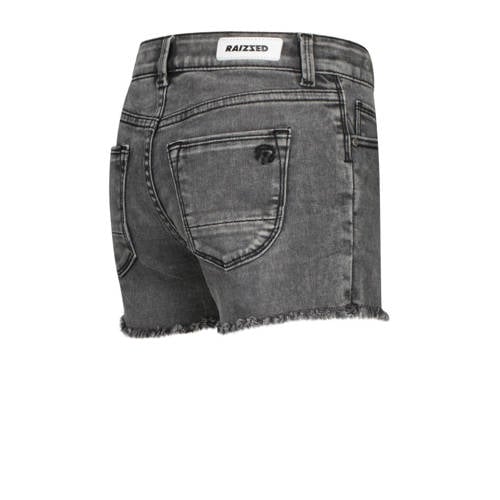 Raizzed denim short Louisiana mid grey stone Korte broek Grijs Meisjes Stretchdenim 128
