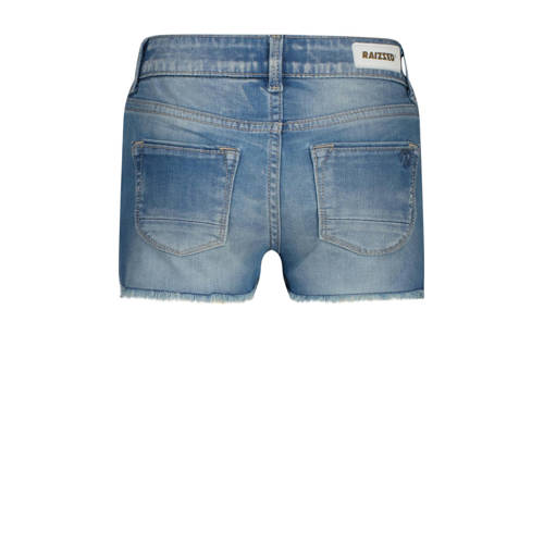 Raizzed denim short Louisiana mid blue stone Korte broek Blauw Meisjes Stretchdenim 176