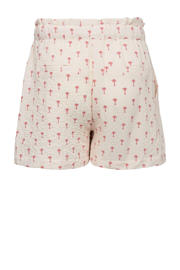 thumbnail: Sofie Schnoor casual short met all over print ecru/roze