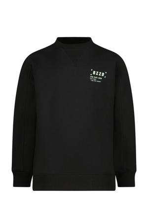 sweater Nam met printopdruk zwart