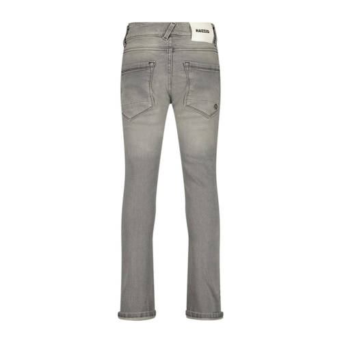 Raizzed slim fit jeans Boston mid grey stone Grijs Jongens Stretchdenim 128