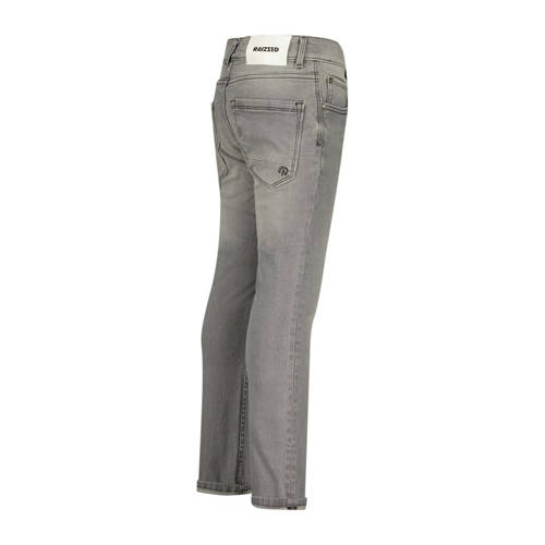 Raizzed slim fit jeans Boston mid grey stone Grijs Jongens Stretchdenim 128