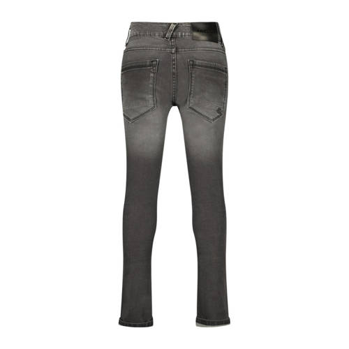 Raizzed skinny jeans Tokyo vintage grey Grijs Jongens Stretchdenim Effen 134
