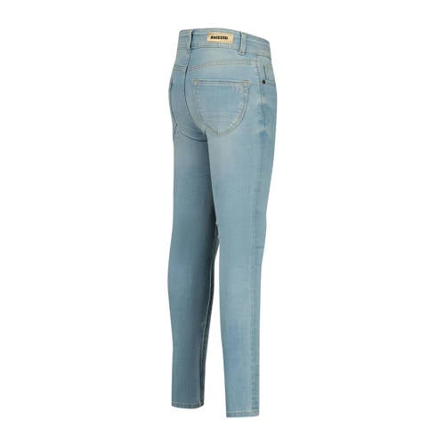 Raizzed skinny jeans Chelsea light blue stone Blauw Meisjes Stretchdenim 128