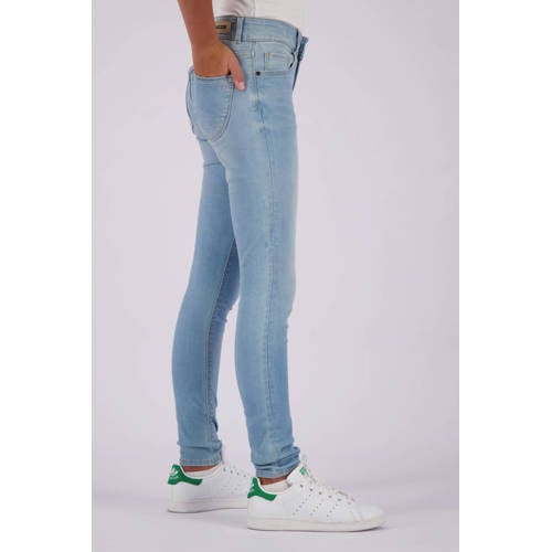 Raizzed skinny jeans Chelsea light blue stone Blauw Meisjes Stretchdenim 128