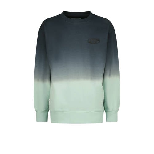 Raizzed dip-dye sweater Niran pistachegroen/zwart Dip-dye