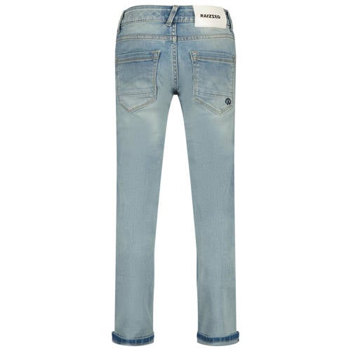 Raizzed straight fit jeans Berlin vintage blue Blauw Jongens Stretchdenim 128