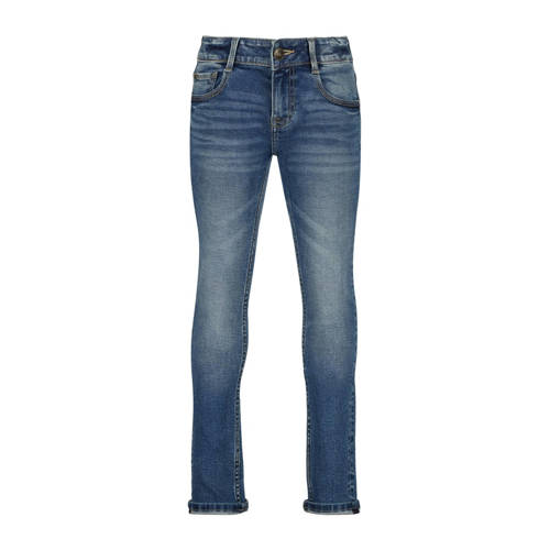 Raizzed slim fit jeans Boston mid blue stone Blauw Jongens Stretchdenim