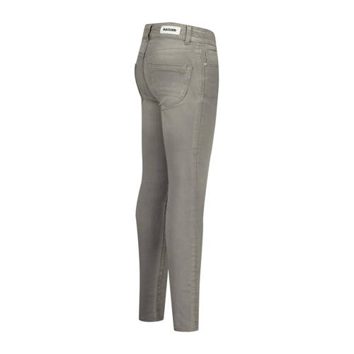 Raizzed skinny jeans Chelsea mid grey stone Grijs Meisjes Stretchdenim 128