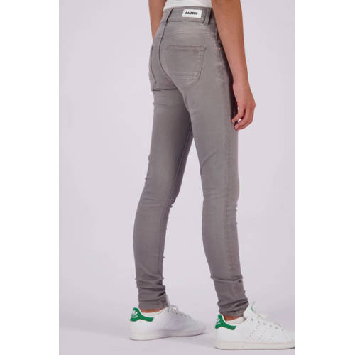 Raizzed skinny jeans Chelsea mid grey stone Grijs Meisjes Stretchdenim 128