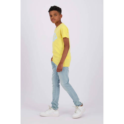 Raizzed skinny jeans Tokyo light blue stone Blauw Jongens Stretchdenim 128