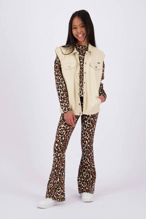 imitatieleren gilet Isabel beige