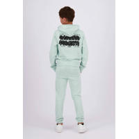 thumbnail: Raizzed hoodie Nezar met backprint zacht pistachegroen