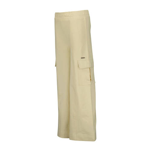 Raizzed wide leg cargobroek Lies beige Meisjes Stretchkatoen Effen 128