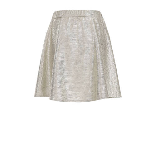WE Fashion rok goud Meisjes Polyester Effen 98 104