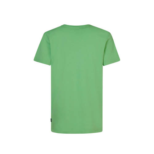 Petrol Industries T-shirt groen Jongens Katoen Ronde hals Effen 116