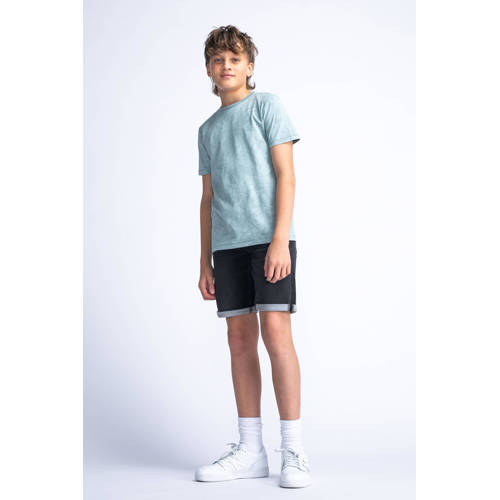 Petrol Industries denim short black stone Korte broek Zwart Jongens Stretchdenim 116