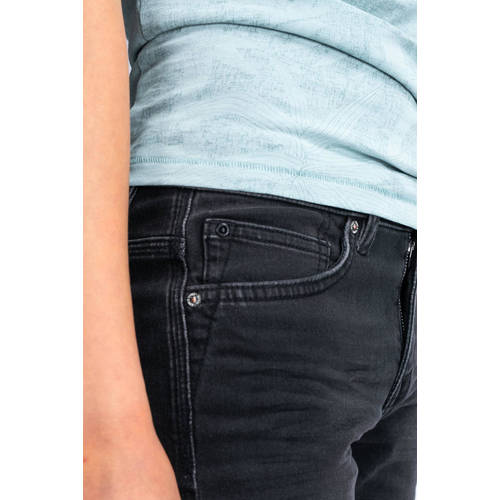 Petrol Industries denim short black stone Korte broek Zwart Jongens Stretchdenim 116