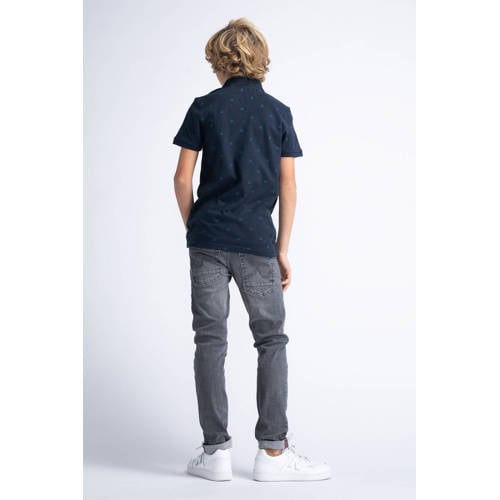 Petrol Industries polo navy Blauw Jongens Katoen Polokraag Effen 116