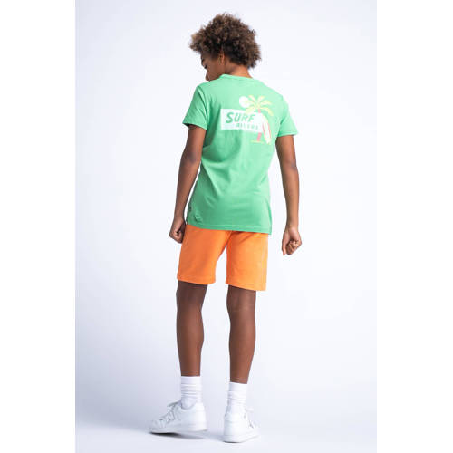 Petrol Industries sweatshort oranje Korte broek Jongens Katoen Effen 116