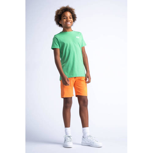 Petrol Industries sweatshort oranje Korte broek Jongens Katoen Effen 116