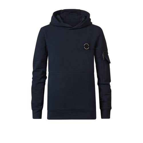 Petrol Industries hoodie navy Sweater Blauw Effen - 116
